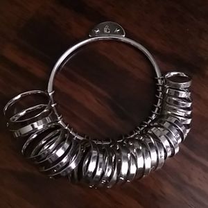 Stainless steel ring measuring tool
